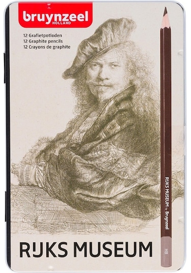 Bruynzeel Ruks Museum 12'li Dereceli Eskiz Kalem Seti N-63011012
