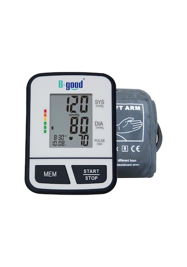 B-Good BSP-11 Tam Otomatik Üst Koldan Ölçer Dijital Tansiyon Aleti