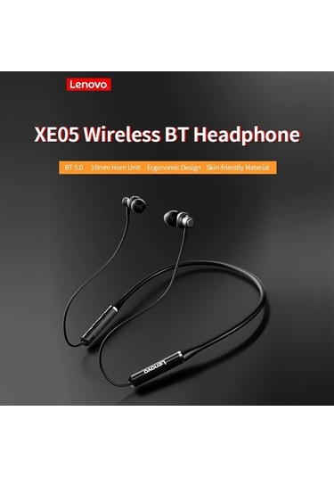 Novahub Lenovo Xe05 Kablosuz Bluetooth Kulaklık - Spor Su Geçirmez Yeşil Model, Gürültü Önleyici, 10m İletim Mesafesi