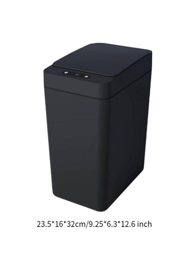 Pazly Suntek Siyah Kutusu Hafif Fotoselli Dar Çöp Banyo Akıllı Ut Siyah