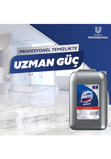 Domestos Professional Çamaşır Suyu 10 L + Cif Professional Bulaşı Diğer