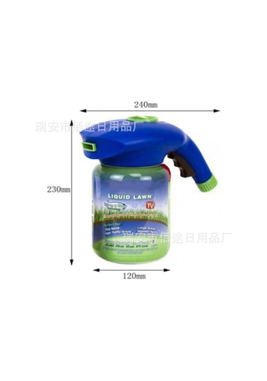 Hangfox Bahçe Tohum Ekim Spreyi - Çim Tohumları İçin Sulama Spritesi, Besin Suyu Ve Tohum Seti, Bahçe Tarımı Aracı