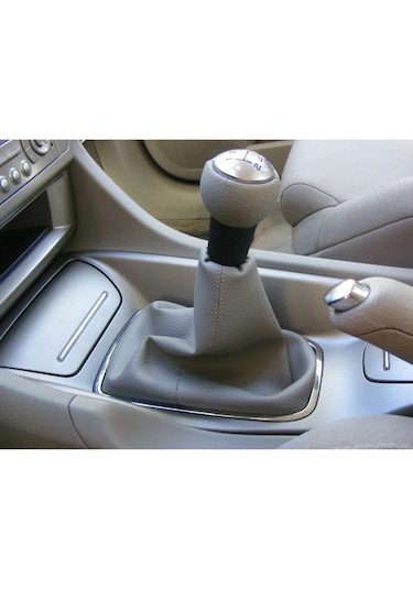 Citroen C5 Deri Vites Topuzu (Yuvarlak Tip Krem Deri)