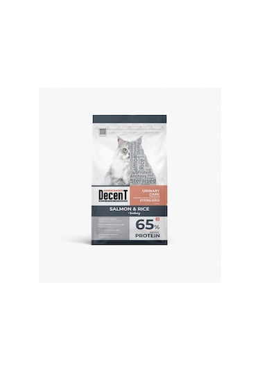 Decent Kısırlaştırılmış Somonlu Yetişkin Kedi Maması 1.5 Kg
