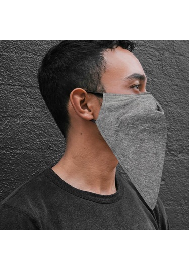 Suntek Erkekler Sakal Kapüşonlu Bandana Koruması Için Rüzgar Gri