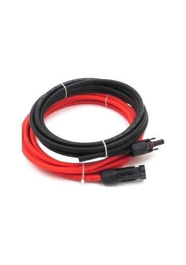 Mc4 Soketli 5+5 Toplam 10 M 6 Mm Solar Panel Kablosu