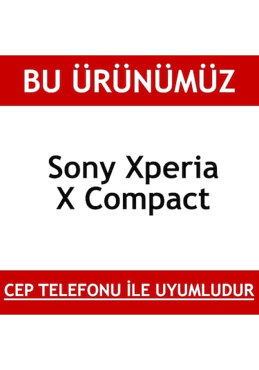 Sony Xperia X Compact Kırılmaz Ekran Koruyucu Temperli Cam
