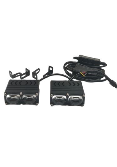 Offroad Sis Lambası 7.2 X 5.6 X 3cm 2 Led Beyaz 45w Sarı 45w 12-80v