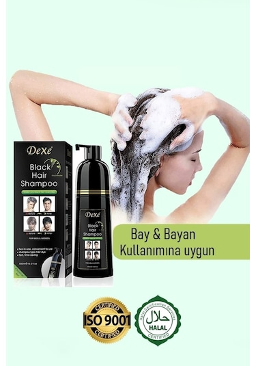 Dexe Saç Siyahlaştırıcı Şampuan 400 ML