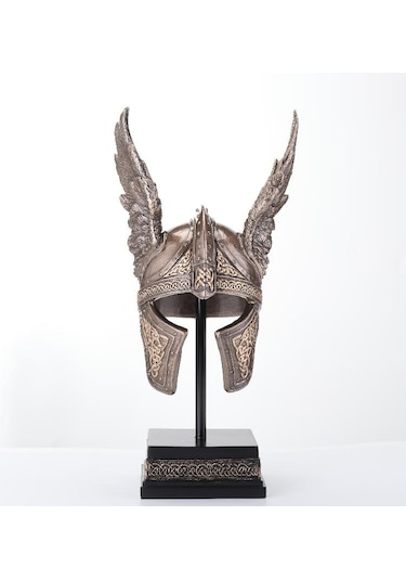 Veronese Odin Viking Başlığı Minyatür Miğfer Kask 24cm