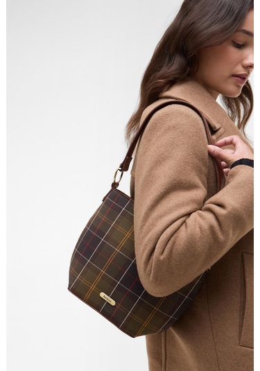 Barbour Cedar Tartan Bucket Kol Çantası Tn11 Classic Tartan Çok Renkli