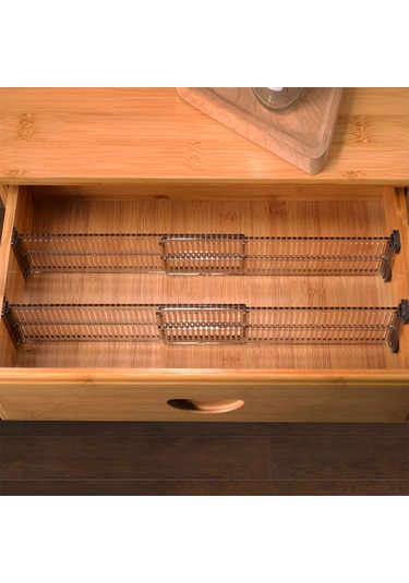 Kosona Uzunluk Ayarlanabilir Şeffaf Ps Çekmece Bölücü, Giyim/çorap/iç Giyim İçin Çok Amaçlı Organize Edici 2 Adet Diğer