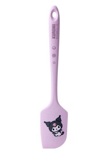 Skycity Sanrio Lisanslı Pasta Krema Spatula, Yüksek Sıcaklığa Dayanıklı Silikon, Pasta Hamuru Karıştırıcı, Pişirme Aracı Mor, 5.5 28cm Diğer