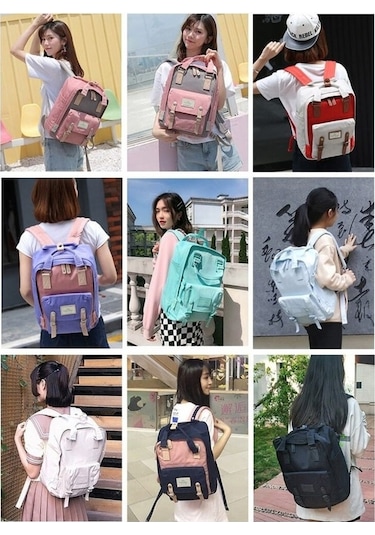 Trendooze Sırt Hkd01l-21 Hk Doughnut Çantası 14 Rc 40g Geo Black