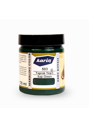 Karin Ebru Boyası 105 Ml. 503 Yaprak Yeşili