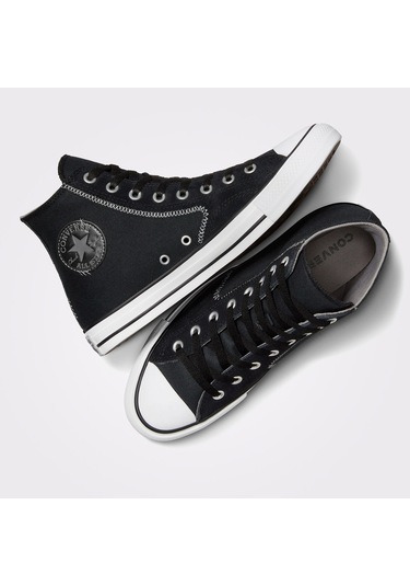 Chuck Taylor All Star Mixed Materials Kadın Siyah Sneaker Siyah