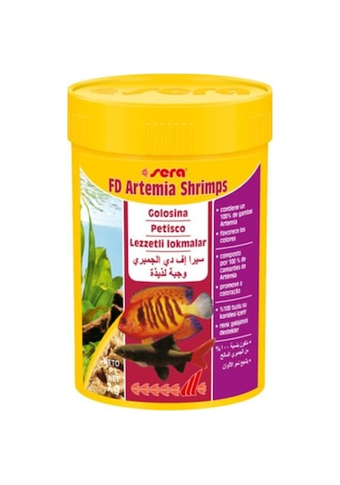 Sera Fd Artemia Shrimps 100 ML 7 G