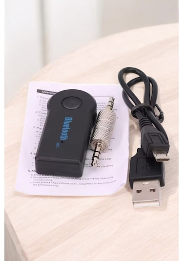 Bluetooth Araç Kiti Bt 350 Aux Çıkışlı Tüm Araçlara Uyumlu