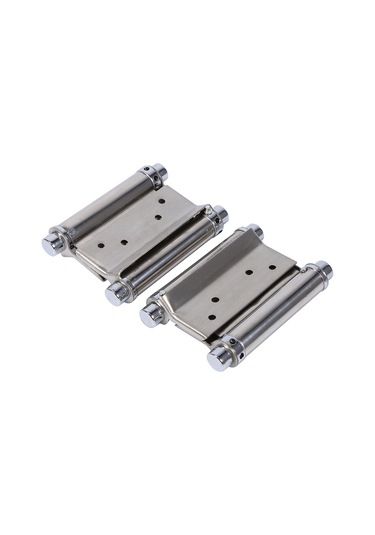 Springsun 3 İnç Çift Yönlü İç/dış Açılır Paslanmaz Çelik Yaylı Menteşe, Çift Paket, Ayar Laneti Ve Vida Dahil Diğer