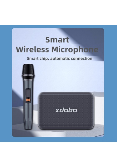 Mufunye Xdobo King Max & X8 Pro Kablosuz Mikrofon Sistemi: 120w Güç, 15m Aktarım, 12 Saat Çalma Süresi İle Profesyonel Konuşma/müzik
