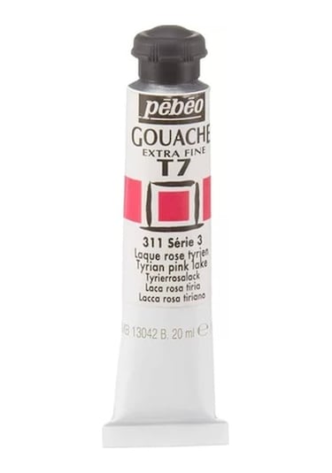 Pebeo Extrafine T7 Guaj Boya 20ml Seri:3 311 Tyrian Pink Lake Diğer