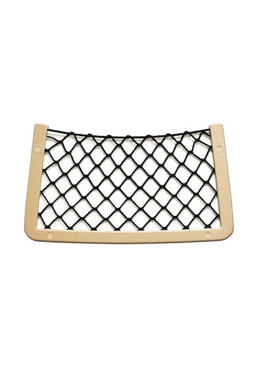 Karavan ve Tekne Eşya Düzenleyici File Ceplik 3 Adet Bej