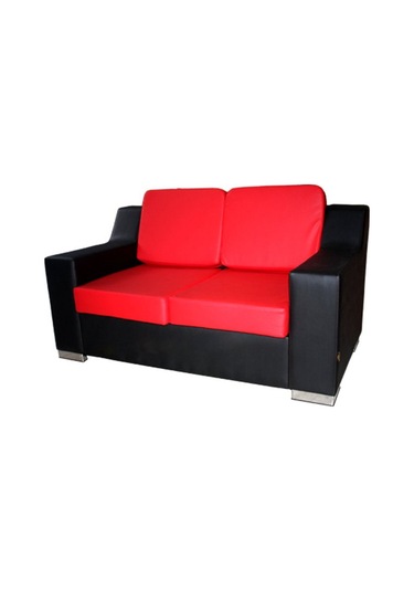 Koltukstilim Hira 2 İkili Büro Kanepesi Kırmızı