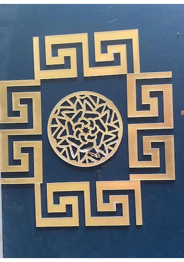 Dekoratif Ayna Gold 20 Adet 5x12 Plexi 8x5cm1ad.kelebek Hediye Altın