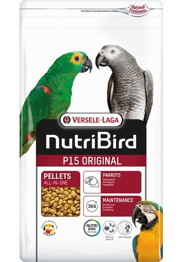 Vl Nutribird P15 Orıgınal Papağan Pelet Yem 1 Kg