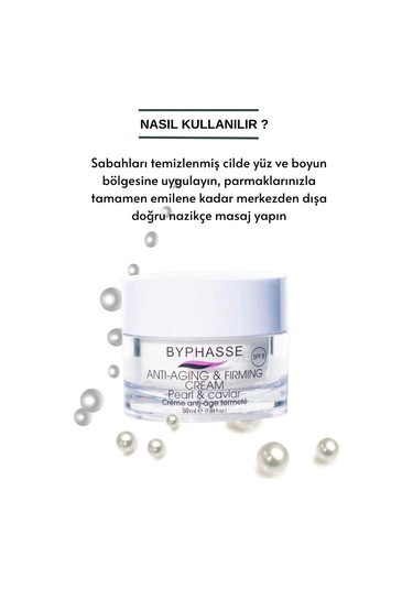 Byphasse Anti-Aging Pro40 İnci ve Havyar Özlü Yaşlanma Karşıtı Krem 50 ML