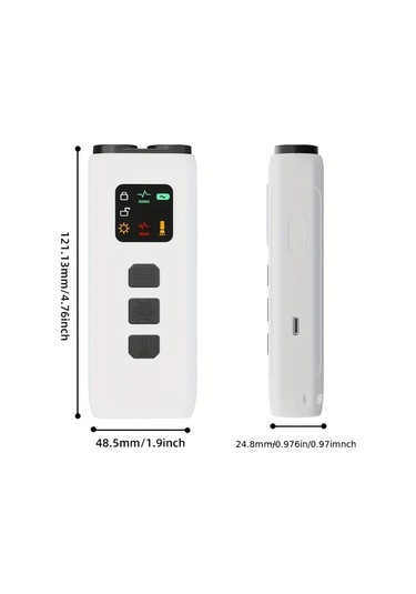 Willowhaven 2025 Usb Şarjlı Ses Dalgası Teknolojili Köpek Havlama Önleyici Cihaz Beyaz