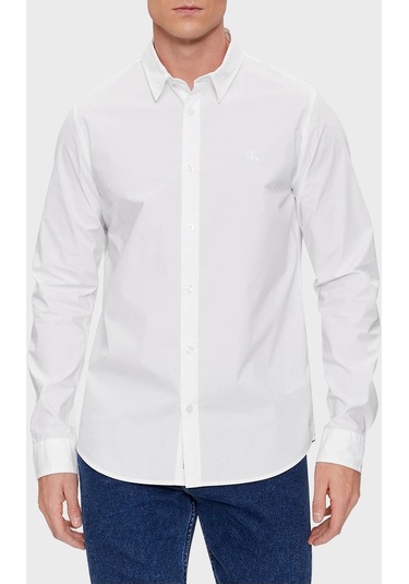 Calvin Klein Erkek Gömlek J30j324614 Beyaz