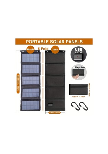 Xuweiwei 35w Çiçek Rengi Güneş Paneli Taşınabilir Katlanabilir Usb Şarj Cihazı Kamp İçin Çok Amaçlı Mobil Fan Şarj Cihazı Fotovoltaik