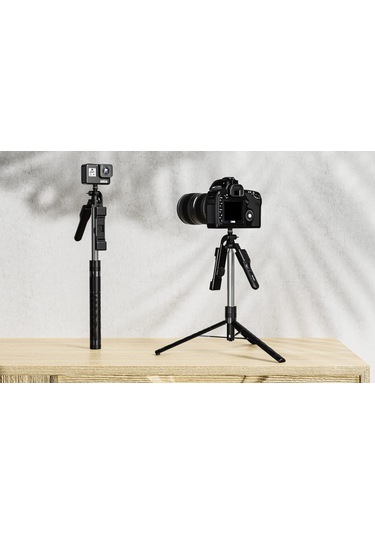 Ven-dens Vd-ss10 Premium Bluetooth Selfie Çubuğu Ve Tripod Seti