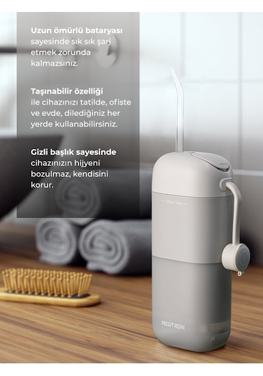 Neutron Professional Taşınabilir Şarjlı Ağız Duşu