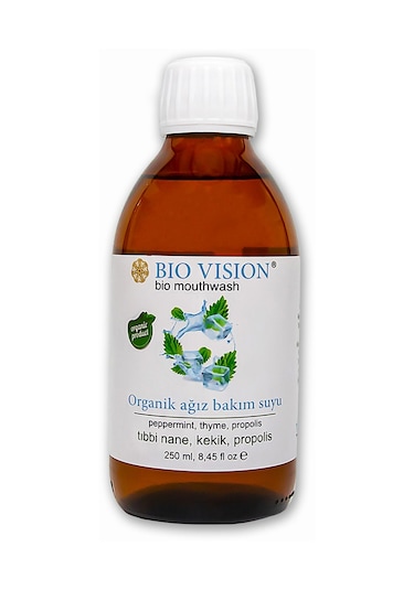 BioVision Organik Naneli Ağız Bakım Suyu 250 ML