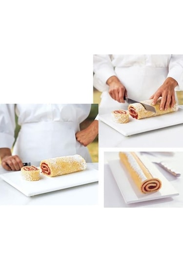 Yumuşak Silikon İsviçre Rulo Kalıbıfırın Kağıdı Pedi