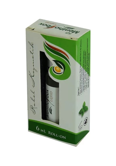 Menthol Masaj Yağı Likit Roll On Menthol Nane Limon Bitkisel Yağlar Karışımlı 6 Ml
