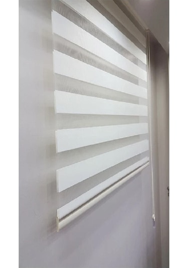 Ekru Mz508 Stor Zebra Perde 190 X 266 Ekru