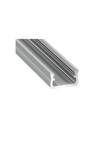10 Lu Set Led Kanal Profil Alüminyum 13x6mm 2 Metre Sıva Üstü İnce Kasa Opak Pleksi Difüzörlü Lineer Led Kanal 2128