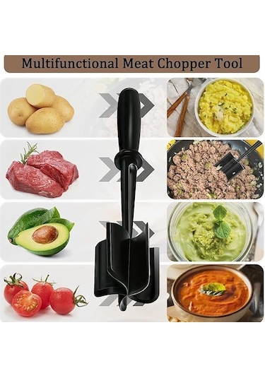 Jian Fan Elde Tutulan Et Parçalayıcısiyah Siyah