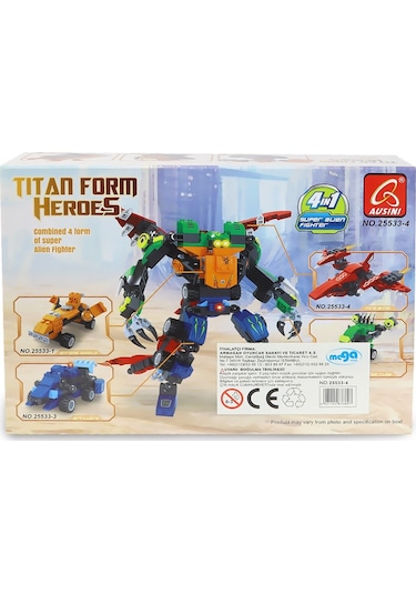 Ausini Heroes Set 25533-4