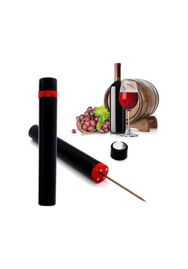 Liangmei Yeni Hava Basıncı Pompası Şarap Şişe Açacağı Ahşap