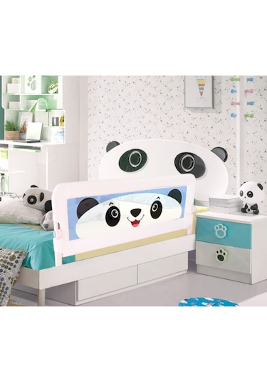 Evokids Panda Katlanabilir Çocuk Yatak Bariyeri - 140X52 Cm