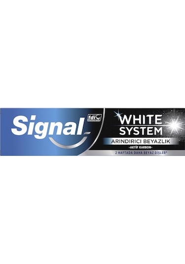 Sıgnal Whıte System Arındırıcı Beyazlık Diş Macunu 75ml 2 Adet