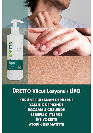 Üretto Lipo Vücut Losyonu 200 ML