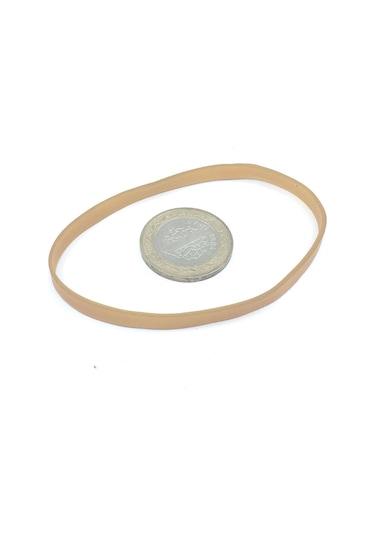 Ekoset 100X5Mm Geniş Kauçuk Paket Ambalaj Lastiği 100 Adet