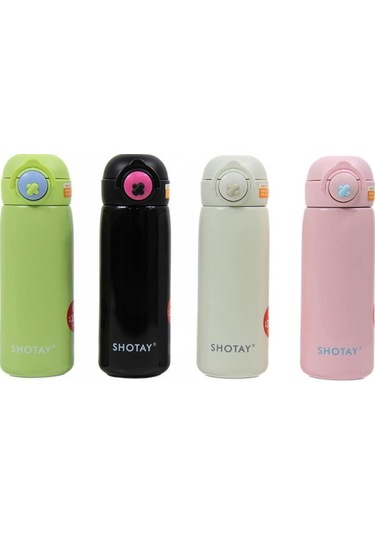 Shotay Termos Matara 430 Ml. Siyah Sht-st-8186 Beyaz