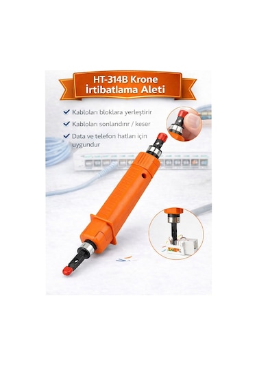 Ht-314b Krone Pense Punch Down Data İrtibatlama Aleti