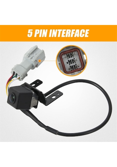 Kangfufeng Hyundai İçin Yardımcı Hatlı Araç Bagaj Kapağı Arka Görüş Kamerası